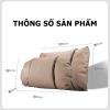 Gối tựa đầu ô tô MONQIQI da NAPPA thoáng khí, hỗ trợ cổ, giảm đau, giá 170.000₫ 9
