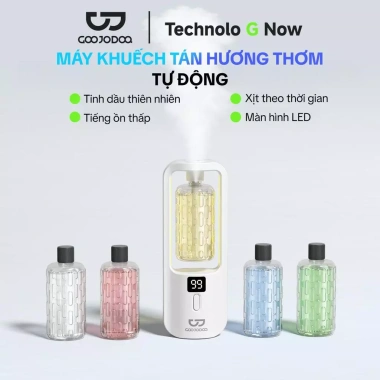 GOKOCO Máy khuếch tán tinh dầu tự động 5 chế độ, LED hiển thị, tiếng ồn thấp - 129k