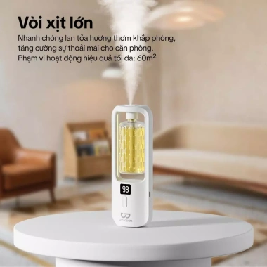 GOKOCO Máy khuếch tán tinh dầu tự động 5 chế độ, LED hiển thị, tiếng ồn thấp - 129k