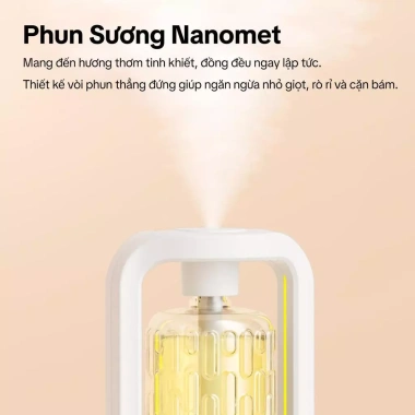 GOKOCO Máy khuếch tán tinh dầu tự động 5 chế độ, LED hiển thị, tiếng ồn thấp - 129k