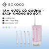 GOKOCO Máy tăm nước 4 đầu phun 150ml - Nhỏ gọn du lịch, thích hợp niềng răng & nướu nhạy cảm, giảm 349.000