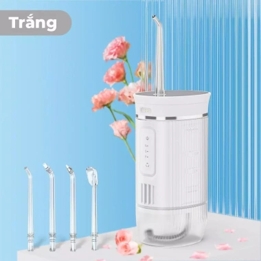 GOKOCO Máy tăm nước 4 đầu phun 150ml - Nhỏ gọn du lịch, thích hợp niềng răng & nướu nhạy cảm, giảm 349.000 10