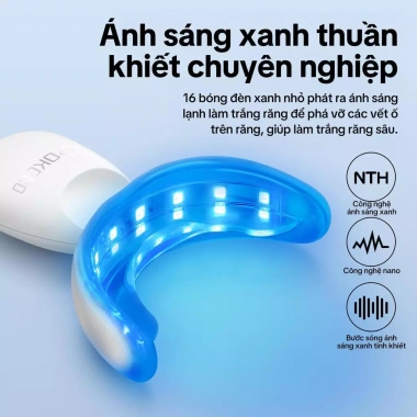 GOKOCO Nha Khoa LED Làm Trắng & Làm Sạch Răng Tại Nhà - Giá Ưu Đãi 299.000đ
