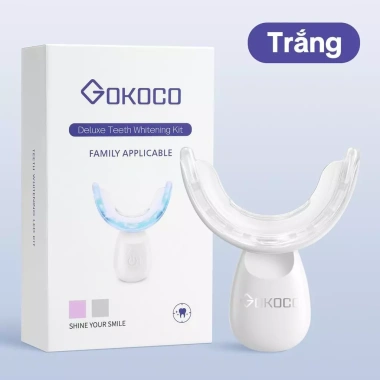 GOKOCO Nha Khoa LED Làm Trắng & Làm Sạch Răng Tại Nhà - Giá Ưu Đãi 299.000đ