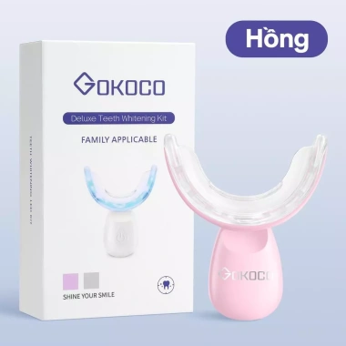 GOKOCO Nha Khoa LED Làm Trắng & Làm Sạch Răng Tại Nhà - Giá Ưu Đãi 299.000đ
