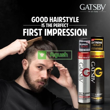Gôm xịt tóc Gatsby Extreme Hold 250ml - Cực cứng, giữ nếp lâu, không bết dính, thơm nam nữ, chính hãng Nhật Bản 5