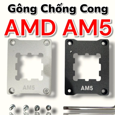 Gông Chống Cong AMD AM5 LGA 1.718 Giá Rẻ Nhất - Bảo Vệ Bo Mạch, Giảm 20% Gông Chống Cong AMD AM5 LGA 1.718 Giá Rẻ Nhất - Bảo Vệ Bo Mạch, Giảm 20%