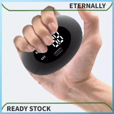 Grip Strength Trainer số với tay cầm silicon, màn hình LED - Tăng sức mạnh nắm giữ, giảm đau tay, chỉ 374.000₫