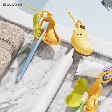 Grouptree Bàn Chải Đánh Răng Chuối Bảo Vệ Vỏ, Kẹp Bụi Di Động, Hộp Du Lịch – Giá 48.034₫