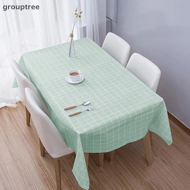 Grouptree Khăn Trải Bàn PEVA 137x90cm Chống Thấm Nước, Dầu, Kẻ Sọc Họa Tiết cho Tiệc Ngoài Trời Dã Ngoại