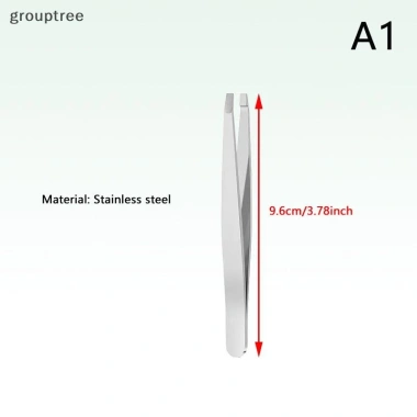 Grouptree Lông mày thép không gỉ - Dụng cụ tẩy lông, trang điểm mắt, mặt VN chỉ 42.680 VND 6
