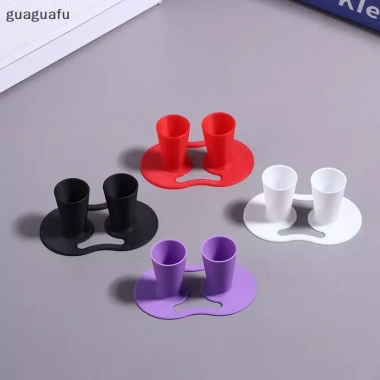 Guaguafu Giá đỡ chai keo đảo ngược - Đế chống trượt, lưu trữ văn phòng, không nhỏ giọt, chống vết bẩn