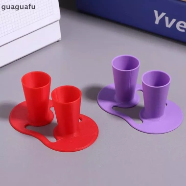 Guaguafu Giá đỡ chai keo đảo ngược - Đế chống trượt, lưu trữ văn phòng, không nhỏ giọt, chống vết bẩn 5