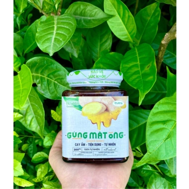 Gừng mật ong 100% tự nhiên 200ml - Nanotech XanhSam Natural Organic - Giá ưu đãi 243.750đ