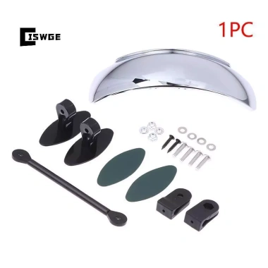 Gương chiếu hậu 180° xe máy - Góc rộng, giảm điểm mù, phù hợp xe tay ga, mới 114k