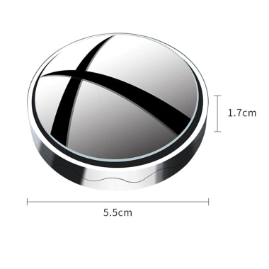 Gương điểm mù ô tô HD tròn lồi kính, dính gương chiếu hậu, phù hợp Nissan, Toyota SUV & xe tải - 47.740₫ 3