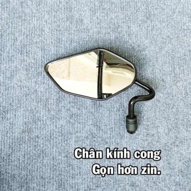 Gương kiếng chiếu hậu Yamaha kiểu Exciter chân cong, gắn Sirius, tương thích Honda & Suzuki - Giá 77.500₫ 3 Gương kiếng chiếu hậu Yamaha kiểu Exciter chân cong, gắn Sirius, tương thích Honda & Suzuki - Giá 77.500₫ 3