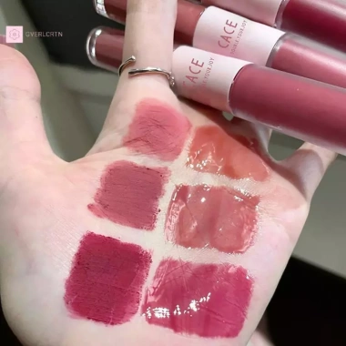 GVERLCRTN Son Môi Chống Thấm Nước Matte Velvet 8C Đỏ Gợi Cảm, Lâu Dài Glaze