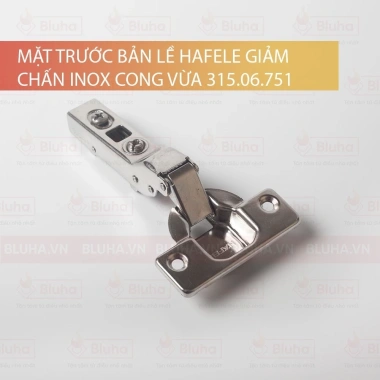 HAFELE Bản lề giảm chấn inox 304 thẳng, cong vừa - Tháo lắp nhanh, giá 15.000 7