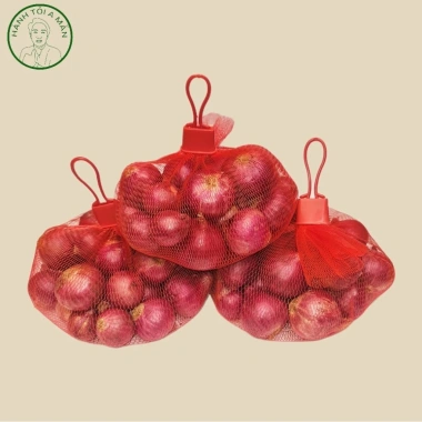 Hành khô Ấn Độ 1kg - Hành tím sạch vỏ, thơm nồng, củ tròn đều, giá chỉ 24.000đ 10