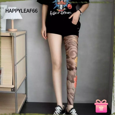 Happyleaf Quần Tất Legging Nữ Đẹp Mắt Thiết Kế Đơn Lưới Thời Trang 63.504 VND