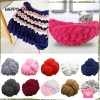 HAPPYLEAF Sợi Thô Chunky Chenille ấm áp Dày mềm DIY Đan & Móc mùa đông - Giảm 20% 121k