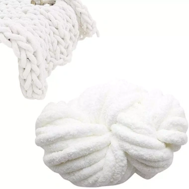 HAPPYLEAF Sợi Thô Chunky Chenille ấm áp Dày mềm DIY Đan & Móc mùa đông - Giảm 20% 121k