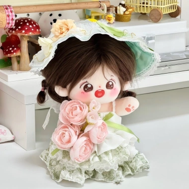Haruno Manshi Bộ quần áo trẻ em 20cm Cotton Lolita 3 món - Váy búp bê siêu dễ thương, giá ưu đãi 198.501 VND