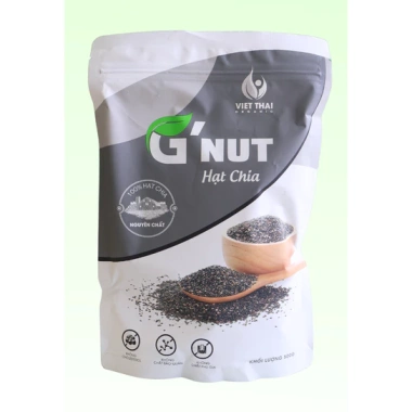 Hạt Chia GNUT 500g nhập khẩu - Giàu chất xơ, hỗ trợ tiêu hoá - Giá ưu đãi 108.500₫ 5