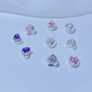 Hạt Spacer 14K Cánh Thiên Thần Hình Trái Tim DIY - Giá ưu đãi 30.372₫