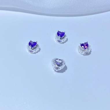 Hạt Spacer 14K Cánh Thiên Thần Hình Trái Tim DIY - Giá ưu đãi 30.372₫