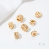 Hạt Spacer 14K dát bông tuyết Zircon thập tự làm - Giá ưu đãi 28.425 VND 3