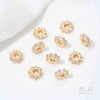 Hạt Spacer 14K dát bông tuyết Zircon thập tự làm - Giá ưu đãi 28.425 VND 5