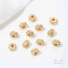 Hạt Spacer 14K dát bông tuyết Zircon thập tự làm - Giá ưu đãi 28.425 VND 7