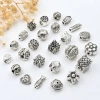 Hạt Spacer Bạc Cổ Đại Tự Làm – Phụ kiện Độc Đáo, Độ Bền Cao, Giá Ưu Đãi 21.654 VND 5