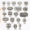 Hạt Spacer Bạc Tây Tạng Six-Character Mantra DIY Phụ Kiện phong thủy - Giá chỉ 22 581 VND 6