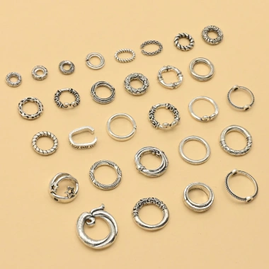 Hạt Spacer Cổ Bạc Chạy Vòng Chặt Vòng DIY - Giá 58.223đ, Độ bền cao, Lắp ráp nhanh 4
