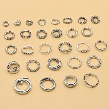 Hạt Spacer Cổ Bạc Chạy Vòng Chặt Vòng DIY - Giá 58.223đ, Độ bền cao, Lắp ráp nhanh 5