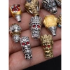 Hạt Spacer Hợp kim Tee Hai Màu Little King Kong - Giá chỉ 26.252 VND, Tiết kiệm 17% 2