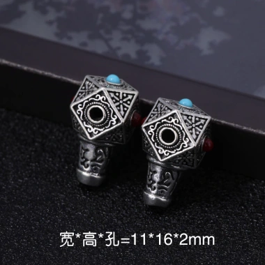 Hạt Spacer Hợp kim Tee Hai Màu Little King Kong - Giá chỉ 26.252 VND, Tiết kiệm 17%