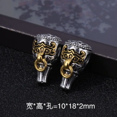 Hạt Spacer Hợp kim Tee Hai Màu Little King Kong - Giá chỉ 26.252 VND, Tiết kiệm 17%