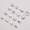Hạt Spacer Sọc Bạc Sáng Hình Trái Tim Dập Nổi - Tự Làm Đồ Trang Trí 36.532 VND 4