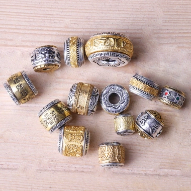 Hạt Thùng Bạc Tây Tạng Màu Phù Hợp DIY - Giá Siêu Tiết Kiệm 22,581₫ 4