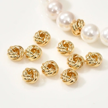 Hạt Xâu Chuỗi Thắt Nút Mạ Vàng 14k Nhiều Màu - Trang Sức DIY Giá 13.630 VND 3 Hạt Xâu Chuỗi Thắt Nút Mạ Vàng 14k Nhiều Màu - Trang Sức DIY Giá 13.630 VND 3