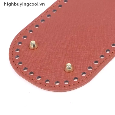 HCVN 1 Đáy Dài Túi Dệt Kim Da PU Handmade - Đế Đáy Có Lỗ Tự Làm Móc, HOT 33.100₫