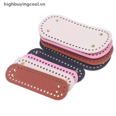 HCVN 1 Đáy Dài Túi Dệt Kim Da PU Handmade - Đế Đáy Có Lỗ Tự Làm Móc, HOT 33.100₫