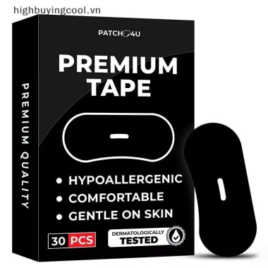 HCVN 30 Cái Chống Ngáy Ngủ Miệng Băng Thở - Dải Mũi Cải Thiện Giấc Ngủ, Ngăn Ngừa Ngáy