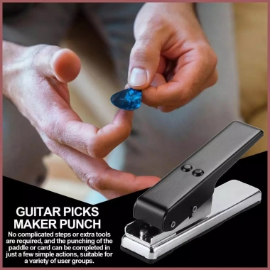 Heavy Duty Guitar Pick Maker & Hole Punch – Đồ dùng thủ công nghệ thuật đa chức năng, chuyên nghiệp, giảm giá 444.400₫