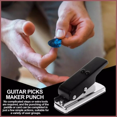 Heavy Duty Guitar Pick Maker & Hole Punch – Đồ dùng thủ công nghệ thuật đa chức năng, chuyên nghiệp, giảm giá 444.400₫ 6 Heavy Duty Guitar Pick Maker & Hole Punch – Đồ dùng thủ công nghệ thuật đa chức năng, chuyên nghiệp, giảm giá 444.400₫ 6