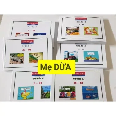 Heinemann Level K G1 video và nghe, G2 nghe không video - Giá ưu đãi 195.000đ (giá gốc 253.500đ)